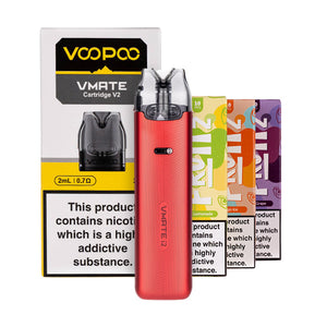 Voopoo VMATE i2 Pod Kit Bundle - Ruby Red