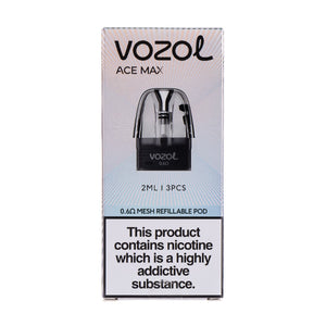 Vozol Ace Max Replacement Pod Pack - 0.6