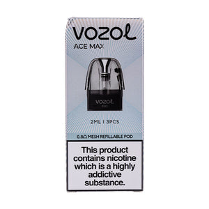 Vozol Ace Max Replacement Pod Pack - 0.8