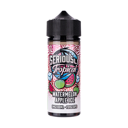 Watermelon Apple Ice 100ml Shortfill E-Liquid by Seriously Tropical