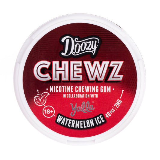 Watermelon Ice Chewing Gum by Doozy Chewz