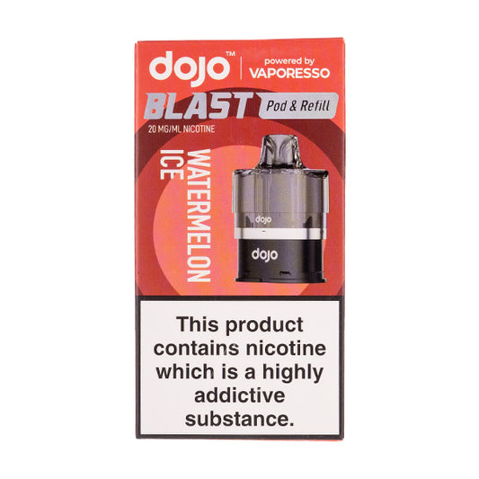 Watermelon Ice Dojo Blast 6000 Prefilled Pod + Refill by Vaporesso