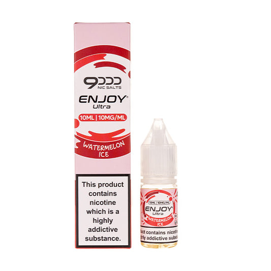 Watermelon Ice Nic Salt E-Liquid by Enjoy Ultra 9000