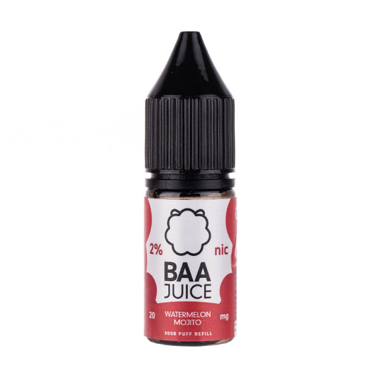 Watermelon Mojito Nic Salt E-Liquid by Baa Juice