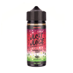 Watermelon & Cherry 100ml Shortfill E-Liquid by Just Juice