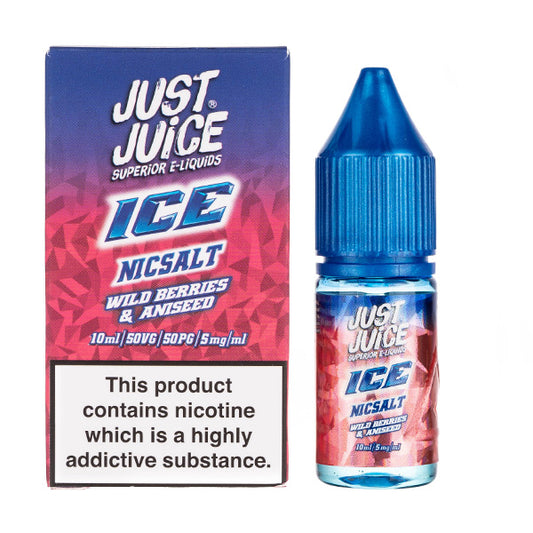 Wild Berries & Aniseeed 50/50 E-Liquid by Just Juice Ice