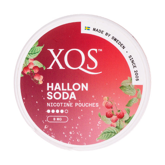 Hallonsoda Nicotine Pouches by XQS