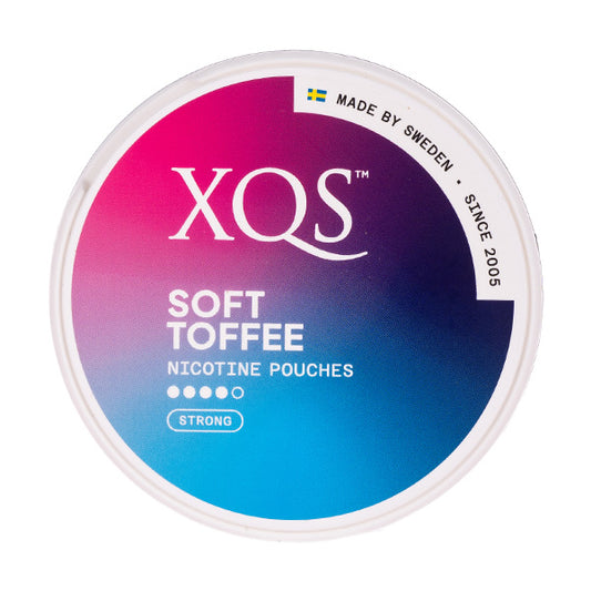 Soft Toffee Nicotine Pouches by XQS