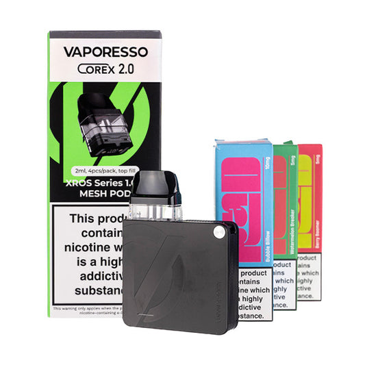 Vaporesso XROS 3 Nano Pod Kit Bundle - black