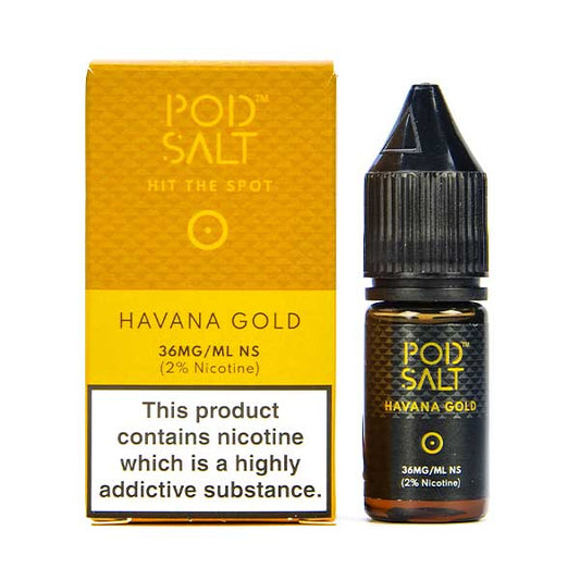 Havana Gold Nic Salt by Pod Salt