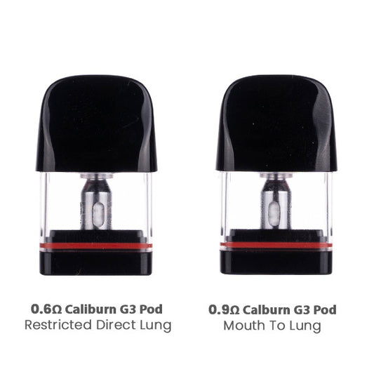 Caliburn GK3 Pod Kit by Uwell - Pod Options