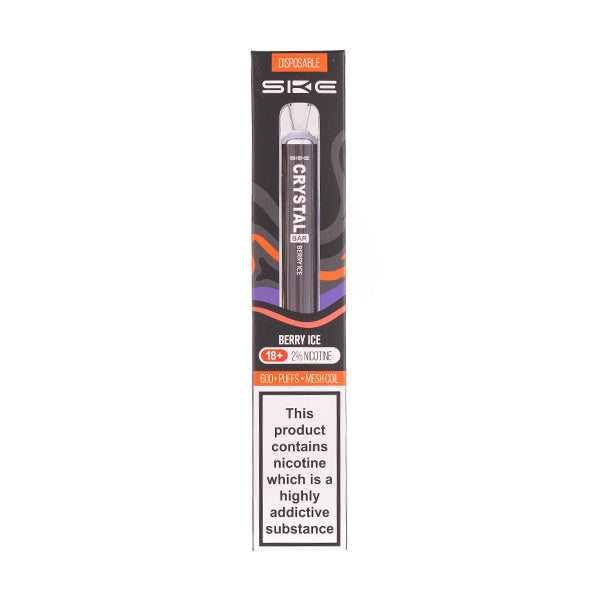 SKE Crystal Bar 600 Disposable Vape - 49 Flavours | 3 for £12