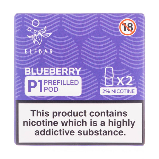 Elf Bar Mate 500 Pre-Filled Pods - Blueberry