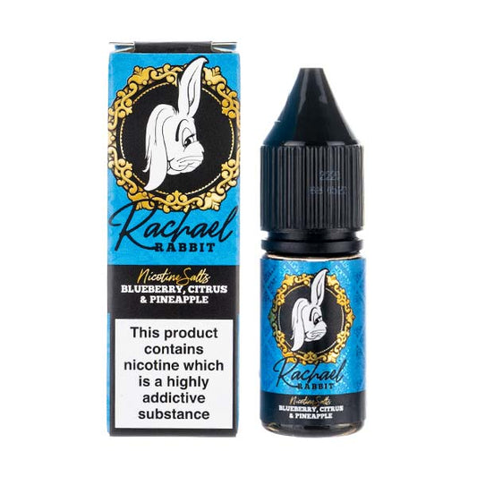 Blueberry, Citrus & Pineapple Nic Salt E-Liquid by Rachael Rabbit