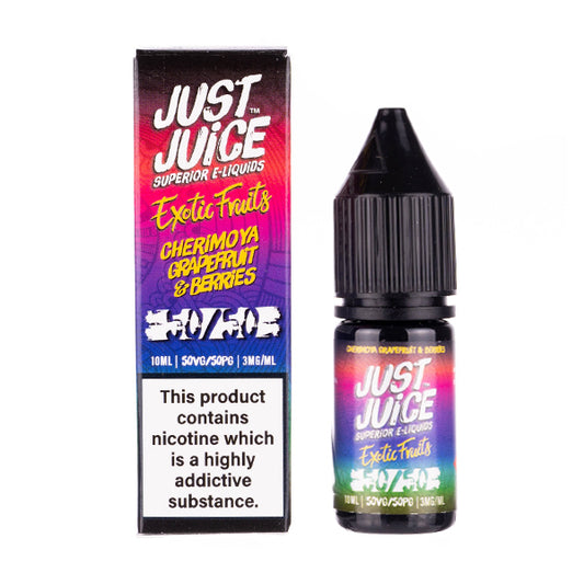 Cherimoya, Grapefruit & Berries 50/50 E-Liquid by Just Juice