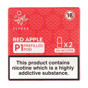 Elf Bar Mate 500 Pre-Filled Pods - Red Apple