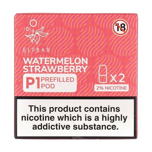 Elf Bar Mate 500 Pre-Filled Pods - Watermelon Strawberry