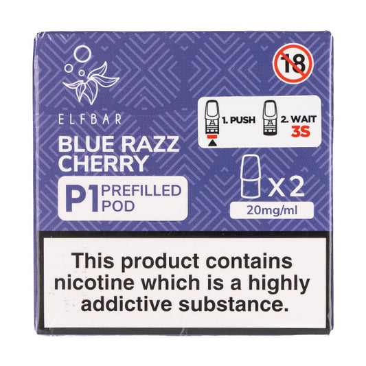 Elf Bar Mate 500 Pre-Filled Pods - Blue Razz Cherry