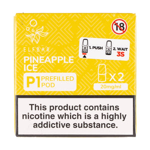 Elf Bar Mate 500 Pre-Filled Pods - Pineapple Ice