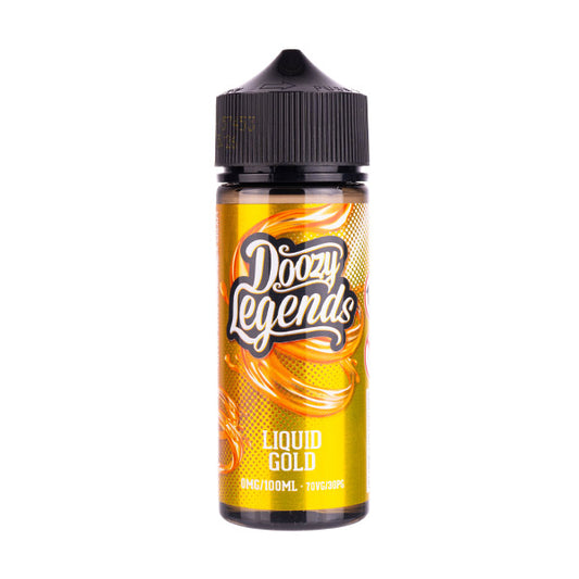 Liquid Gold 100ml Shortfill E-Liquid by Doozy Legends