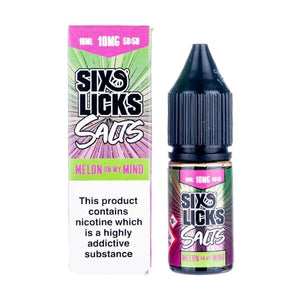 Melon On My Mind Nic Salt E-Liquid by Six Licks