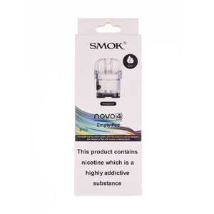 SMOK Novo 4 Refillable Pods - Clear Transparent