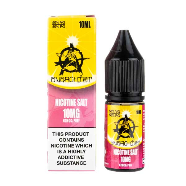 Anarchist Pink Lemonade Nic Salt E-Liquid | Vape Superstore