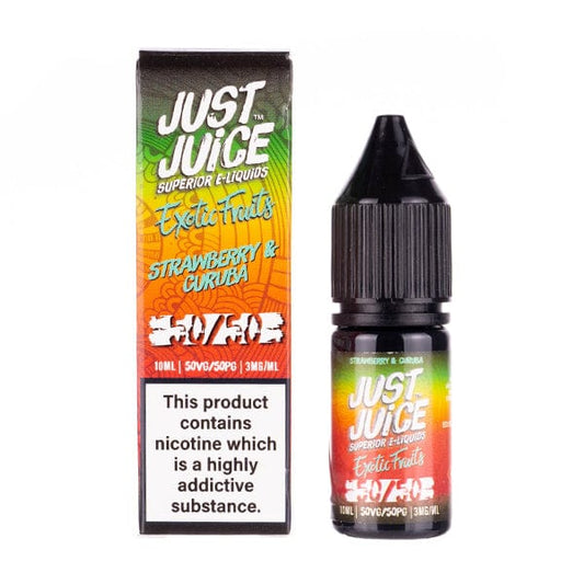 Strawberry & Curuba 50/50 E-Liquid by Just Juice