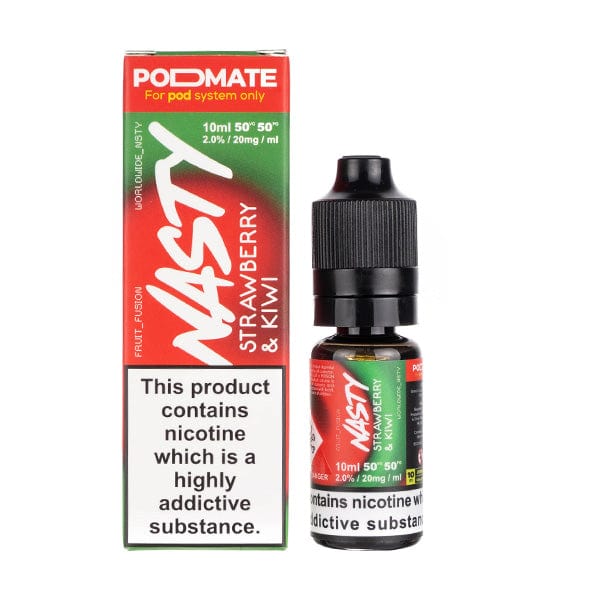 Nasty Juice Podmate Strawberry & Kiwi Nic Salt E-Liquid | Vape Superstore